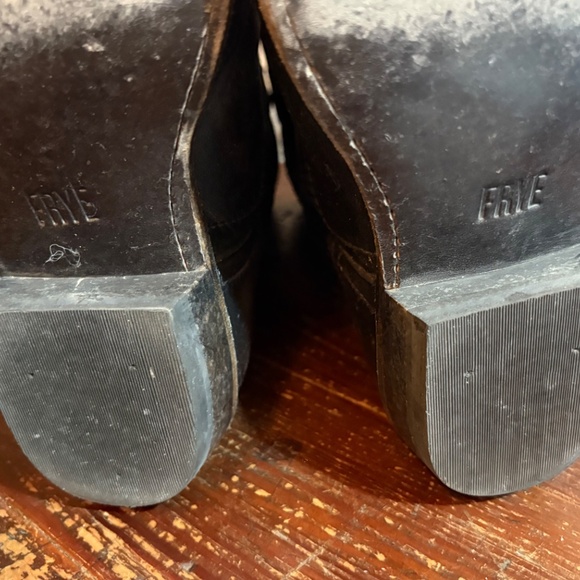 FRYE Women's Billy Pull On Western Boot, Size 7, Rubbed Black - Picture 4 of 7